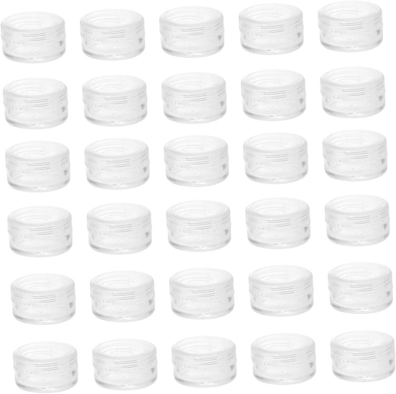 GALPADA 30pcs Leakproof Plastic Sample Jars For Makeup Lotion Cream Travel Storage - Image 1